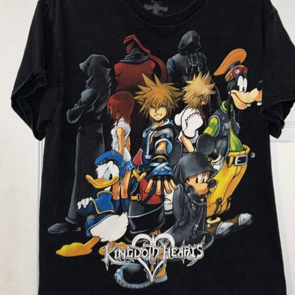 Other - Disney Black Kingdom Hearts Shirt